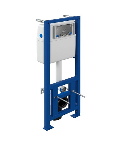 Комплект унитаза с инсталляцией Cersanit Crea Square CO DPL EO slim 63997 с сиденьем Микролифт