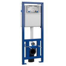 Комплект унитаза с инсталляцией Cersanit Crea Square CO DPL EO slim 63997 с сиденьем Микролифт