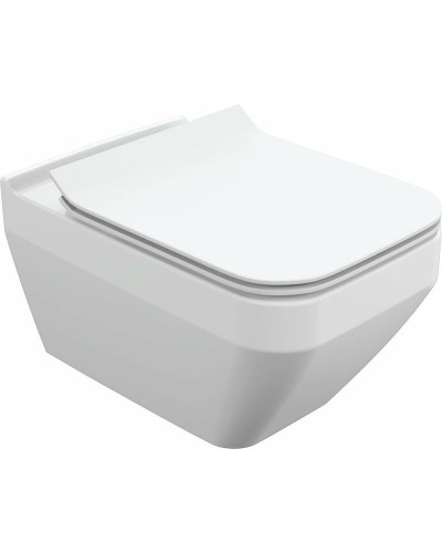 Комплект унитаза с инсталляцией Cersanit Crea Square CO DPL EO slim 63997 с сиденьем Микролифт
