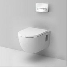 Комплект унитаза с инсталляцией AM.PM Like FlashClean IS30201.801701 с сиденьем Микролифт и Белой клавишей смыва