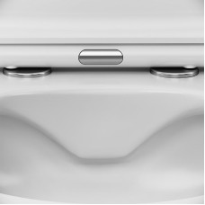 Комплект унитаза с инсталляцией AM.PM Like FlashClean IS30251.801701 с сиденьем Микролифт и клавишей смыва Хром