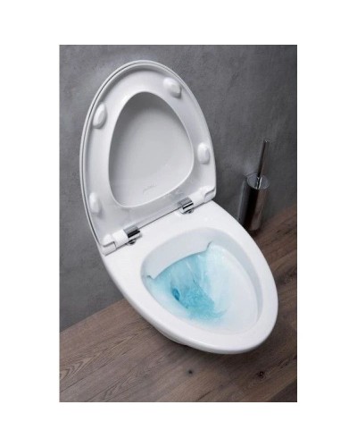 Комплект подвесной унитаз Jacob Delafon Nouvelle Vague EDJ102-00 + E20069-00 + система инсталляции Villeroy & Boch 92246100