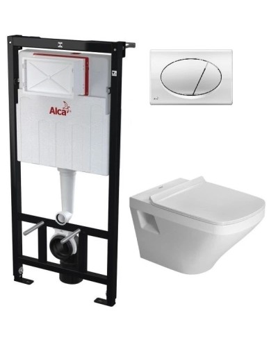 Комплект подвесной унитаз Duravit Durastyle 2536090000 + 0063790000 + система инсталляции AlcaPlast AM101/11203:1RUSSETM70
