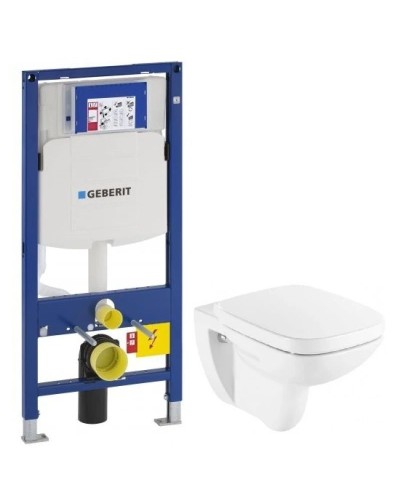 Комплект подвесной унитаз Roca Debba 346997000 + ZRU9302826 + система инсталляции Geberit 111.300.00.5