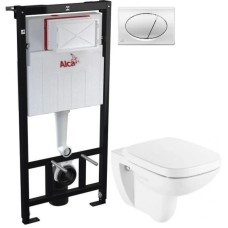 Комплект подвесной унитаз Roca Debba 346997000 + ZRU9302826 + система инсталляции AlcaPlast AM101/11203:1RUSSETM71