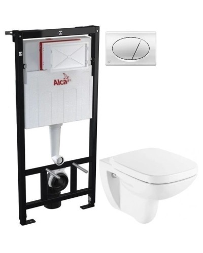 Комплект подвесной унитаз Roca Debba 346997000 + ZRU9302826 + система инсталляции AlcaPlast AM101/11203:1RUSSETM71