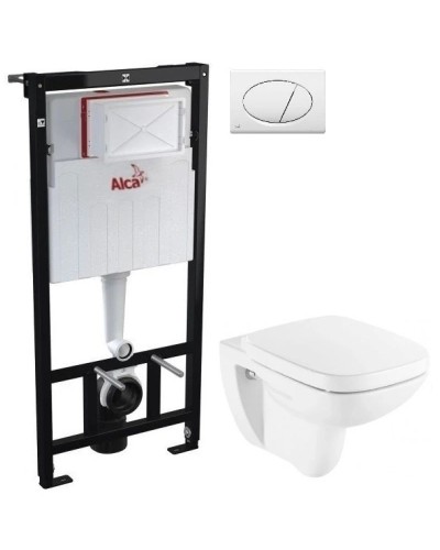 Комплект подвесной унитаз Roca Debba 346997000 + ZRU9302826 + система инсталляции AlcaPlast AM101/11203:1RUSSETM70