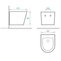 Комплект унитаза Koller Pool Orion OR-0515-RW с инсталляцией Koller Pool DUNE1200SL+Neon с сиденьем Микролифт и клавишей смыва Хром