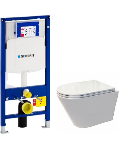 Комплект унитаза Koller Pool Orion OR-0515-RW с инсталляцией Geberit Duofix Sigma UP320 111.300.00.5 с сиденьем Микролифт