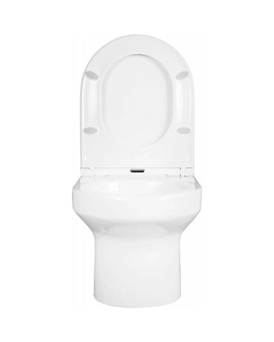 Комплект унитаза Jacob Delafon Elite EDX114RU-00 с инсталляцией Grohe Rapid SL 38772001 с сиденьем Микролифт и клавишей смыва Хром