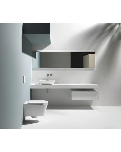 Комплект подвесной унитаз Laufen Kartell by Laufen  8.2033.6.000.000.1 + 8.9133.1.000.000.1 + система инсталляции AlcaPlast AM101/11203:1RUSSETM70