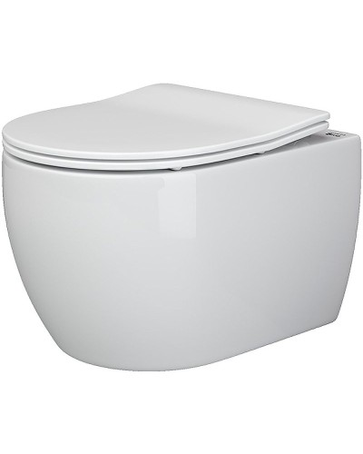 Комплект унитаза Ceramica Nova Play CN3001 с инсталляцией Alcaplast Sadromodul AM101/1120-3:1 RU M71-0001 с сиденьем Микролифт и клавишей смыва Хром