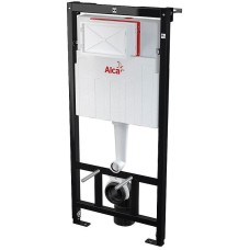 Комплект унитаза Owl 1975 Vind Cirkel-H OWLT190305 с инсталляцией Alcaplast Sadromodul AM101/1120-3:1 RU M71-0001 с сиденьем Микролифт и клавишей смыва Хром