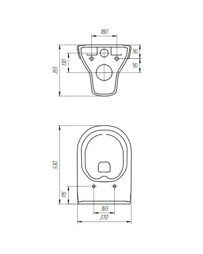 Комплект подвесной унитаз Cersanit City MZ-CITY-COn-S-DL + система инсталляции AlcaPlast AM101/11203:1RUSSETM70