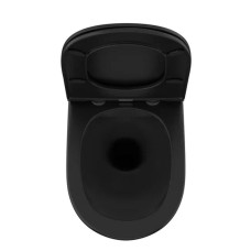 Комплект унитаза Owl 1975 Vind Cirkel-H OWLT190305 с инсталляцией Grohe Rapid SL 38775001 с сиденьем Микролифт и клавишей смыва Хром