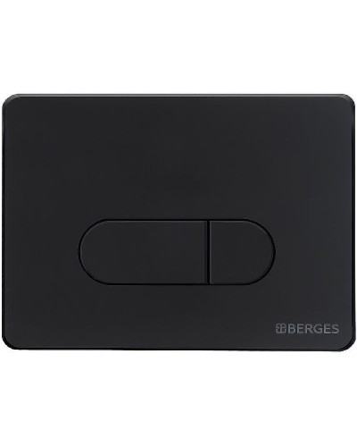 Комплект унитаза Owl 1975 Vind Cirkel-H OWLT190305 с инсталляцией Berges Wasserhaus Novum D5 040235 с сиденьем Микролифт и Черной матовой клавишей смыва