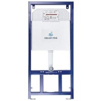 Комплект унитаза Roca Mateo 346200000+ZRU9302815 с инсталляцией Koller Pool DUNE1200SL+Neon с сиденьем и клавишей смыва Хром