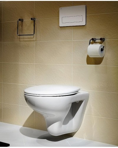 Комплект унитаза Roca Mateo 346200000+ZRU9302815  с инсталляцией Geberit Duofix Sigma UP320 111.300.00.5 с сиденьем