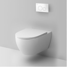 Комплект унитаза с инсталляцией AM.PM Awe FlashClean IS49001.111700 с сиденьем Микролифт и Белой клавишей смыва