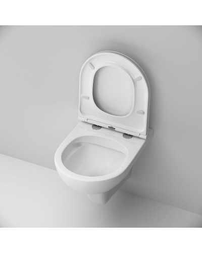 Комплект унитаза с инсталляцией AM.PM Gem FlashClean IS49051.901700 с сиденьем Микролифт и клавишей смыва Хром