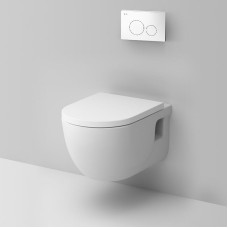 Комплект унитаза с инсталляцией AM.PM Like IS49001.801701 с сиденьем Микролифт и Белой клавишей смыва