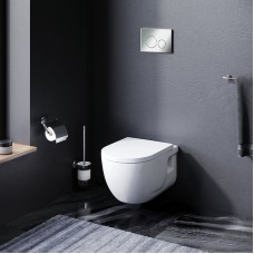 Комплект унитаза с инсталляцией AM.PM Like IS49051.801701 с сиденьем Микролифт и клавишей смыва Хром