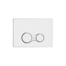 Комплект унитаза с инсталляцией Vitra Integra Round 9856B003-7205 с сиденьем Микролифт и клавишей смыва Хром глянцевый