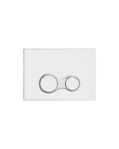 Комплект унитаза с инсталляцией Vitra Integra Round 9856B003-7205 с сиденьем Микролифт и клавишей смыва Хром глянцевый