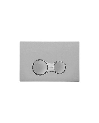 Комплект унитаза с инсталляцией Vitra Sento Rim-Ex 9830B003-7207 с сиденьем Микролифт и клавишей смыва Хром матовый