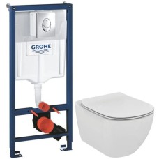 Комплект подвесной унитаз Ideal Standard Tesi T007901 + T352701 + система инсталляции Grohe 38721001