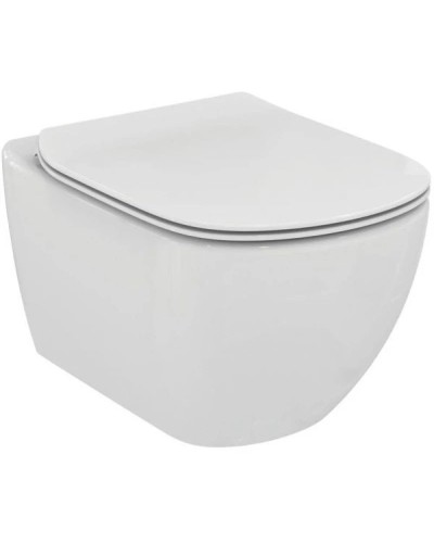 Комплект подвесной унитаз Ideal Standard Tesi T007901 + T352701 + система инсталляции Jacob Delafon E5504-NF + E4326-CP