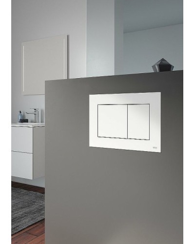 Комплект унитаза Ceramica Nova Forma CN3009 с инсталляцией Tece Base 9400413 с сиденьем Микролифт и Белой клавишей смыва