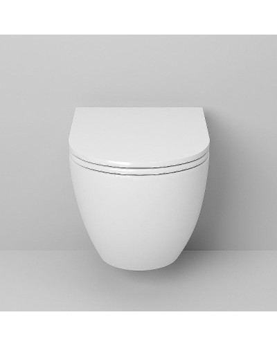 Комплект унитаза Grossman GR-4455S с инсталляцией Tece Base 9400413 с сиденьем Микролифт и Белой клавишей смыва