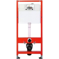 Комплект унитаза Damixa Jupiter DX77C1738SC с инсталляцией Tece Base 9400413 с сиденьем Микролифт и Белой клавишей смыва