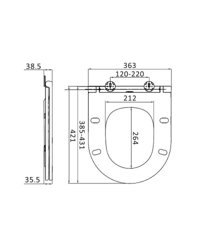 Комплект унитаза AM.PM Spirit FlashClean C701700WH + C707857WH с инсталляцией Grohe Rapid SL 38775001 с сиденьем Микролифт и клавишей смыва Хром