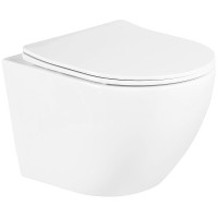 Комплект унитаза BelBagno Uno BB3105CHR/SC с инсталляцией Grohe Rapid SL 38775001 с сиденьем Микролифт и клавишей смыва Хром