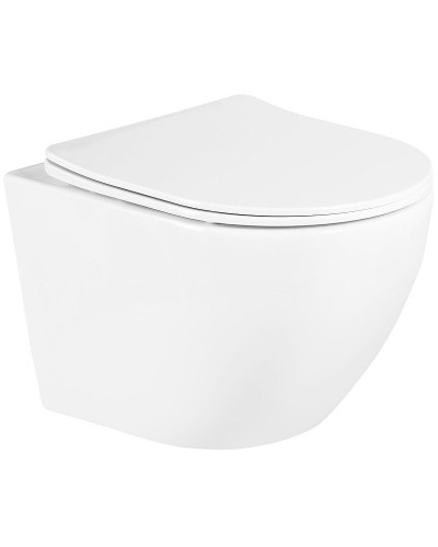 Комплект унитаза BelBagno Uno BB3105CHR/SC с инсталляцией Berges Wasserhaus Novum L3 040213 с сиденьем Микролифт и клавишей смыва Хром