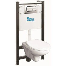 Комплект подвесной унитаз + система инсталляции Roca Mitos L 893100020