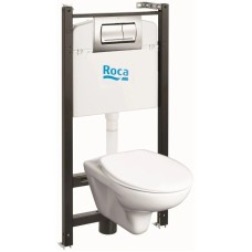 Комплект подвесной унитаз + система инсталляции Roca Mitos L 893100020