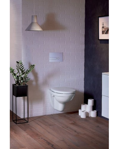 Комплект унитаза с инсталляцией Jacob Delafon Patio E21739RU-00 с сиденьем Микролифт и клавишей смыва Хром