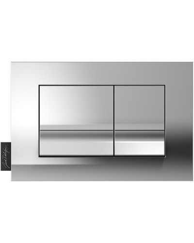 Комплект унитаза с инсталляцией Jacob Delafon Modern Life E21773RU-00 с сиденьем Микролифт и клавишей смыва Хром глянцевый