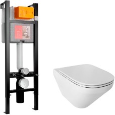 Комплект унитаза Jacob Delafon Modern Life E21774RU-00 с сиденьем Микролифт