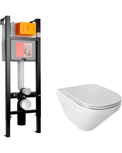 Комплект унитаза Jacob Delafon Modern Life E21774RU-00 с сиденьем Микролифт