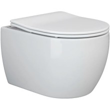 Комплект унитаза с инсталляцией Ceramica Nova Play CN3001_1002B_1000 с сиденьем Микролифт и Черной матовой клавишей смыва