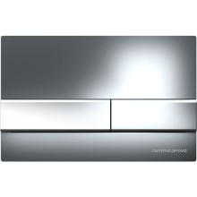 Комплект унитаза с инсталляцией Ceramica Nova Metric CN3007_1002CH_1000 с сиденьем Микролифт и клавишей смыва Хром