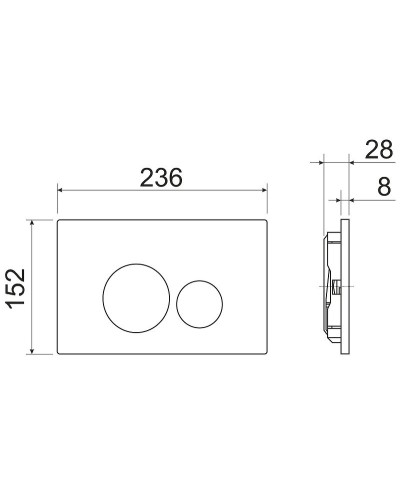 Комплект унитаза с инсталляцией Ceramica Nova Forma CN3009_1001B_1000 с сиденьем Микролифт и Черной матовой клавишей смыва