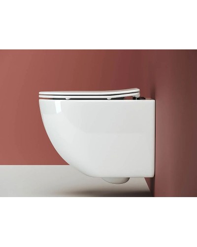 Комплект унитаза с инсталляцией Ceramica Nova Forma CN3009_1001CH_1000 с сиденьем Микролифт и клавишей смыва Хром