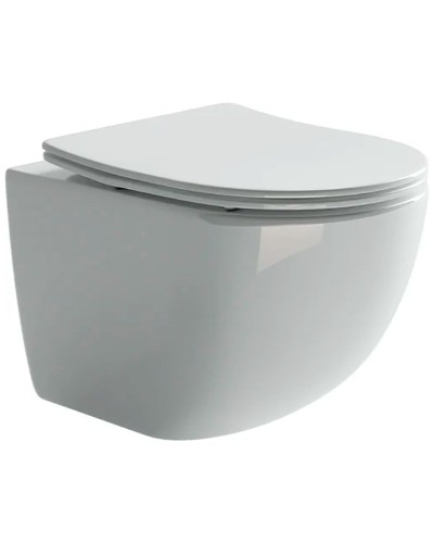 Комплект унитаза с инсталляцией Ceramica Nova Forma CN3009_1002CH_1000 с сиденьем Микролифт и клавишей смыва Хром