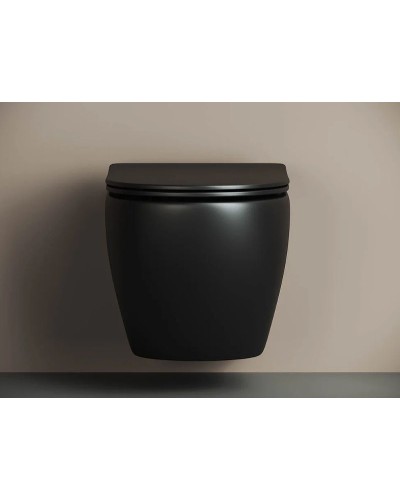 Комплект унитаза с инсталляцией Ceramica Nova Metropol CN4002MB_1002CH_1000 с сиденьем Микролифт и клавишей смыва Хром