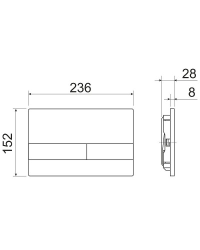 Комплект унитаза с инсталляцией Ceramica Nova Metropol CN4002MB_1002CH_1000 с сиденьем Микролифт и клавишей смыва Хром